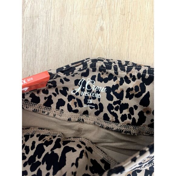 J.Crew Leopard Print High Rise leggings XS - Picture 11 of 15